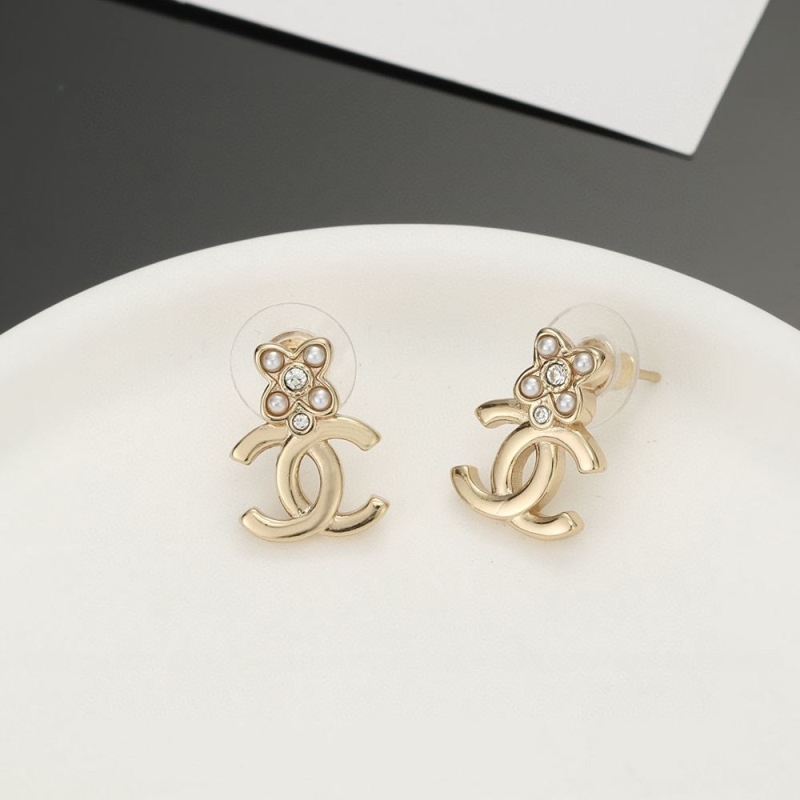 Ch*el earrings